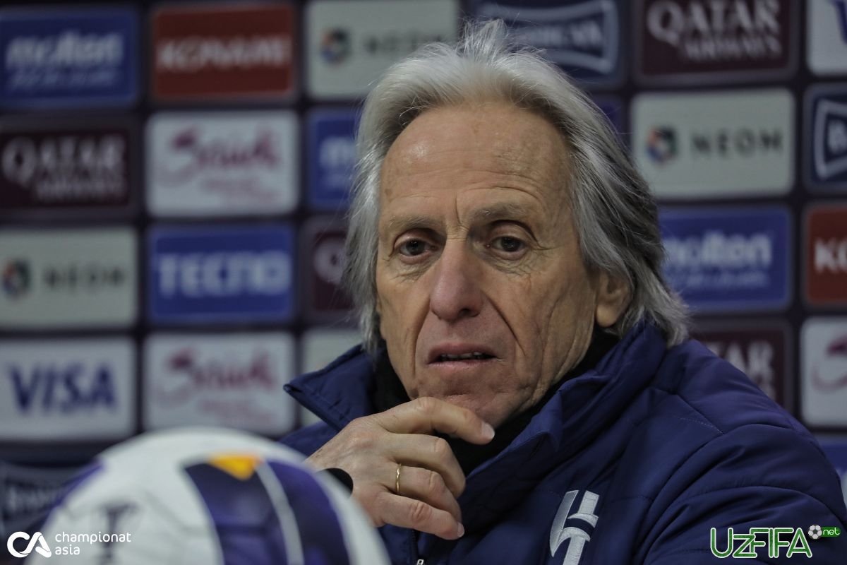 Jorje Jezus: "G'alaba qozonishimiz shart" - uzfifa.net.