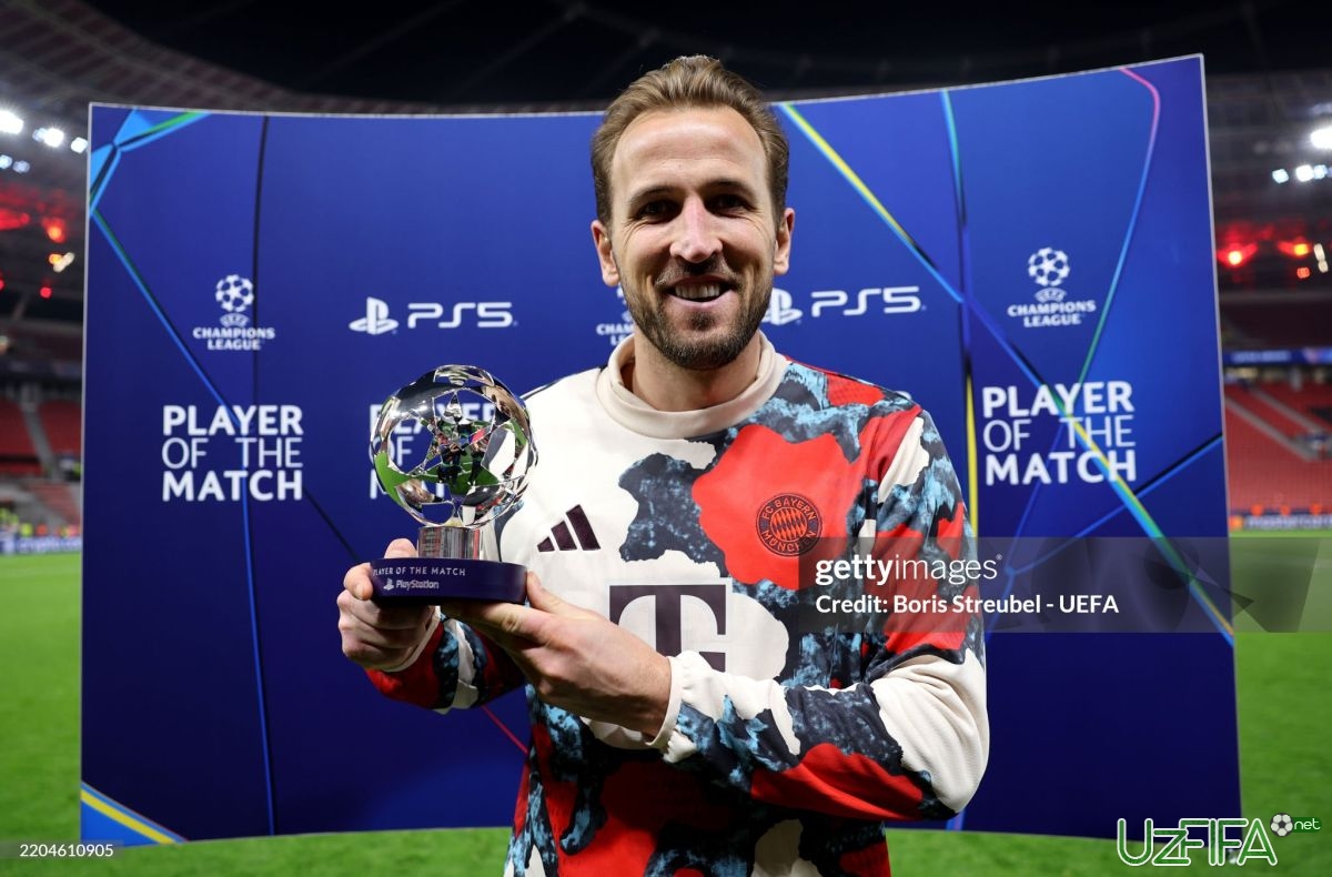 Xarri Keyn tarixiy natijani qayd etdi - uzfifa.net.