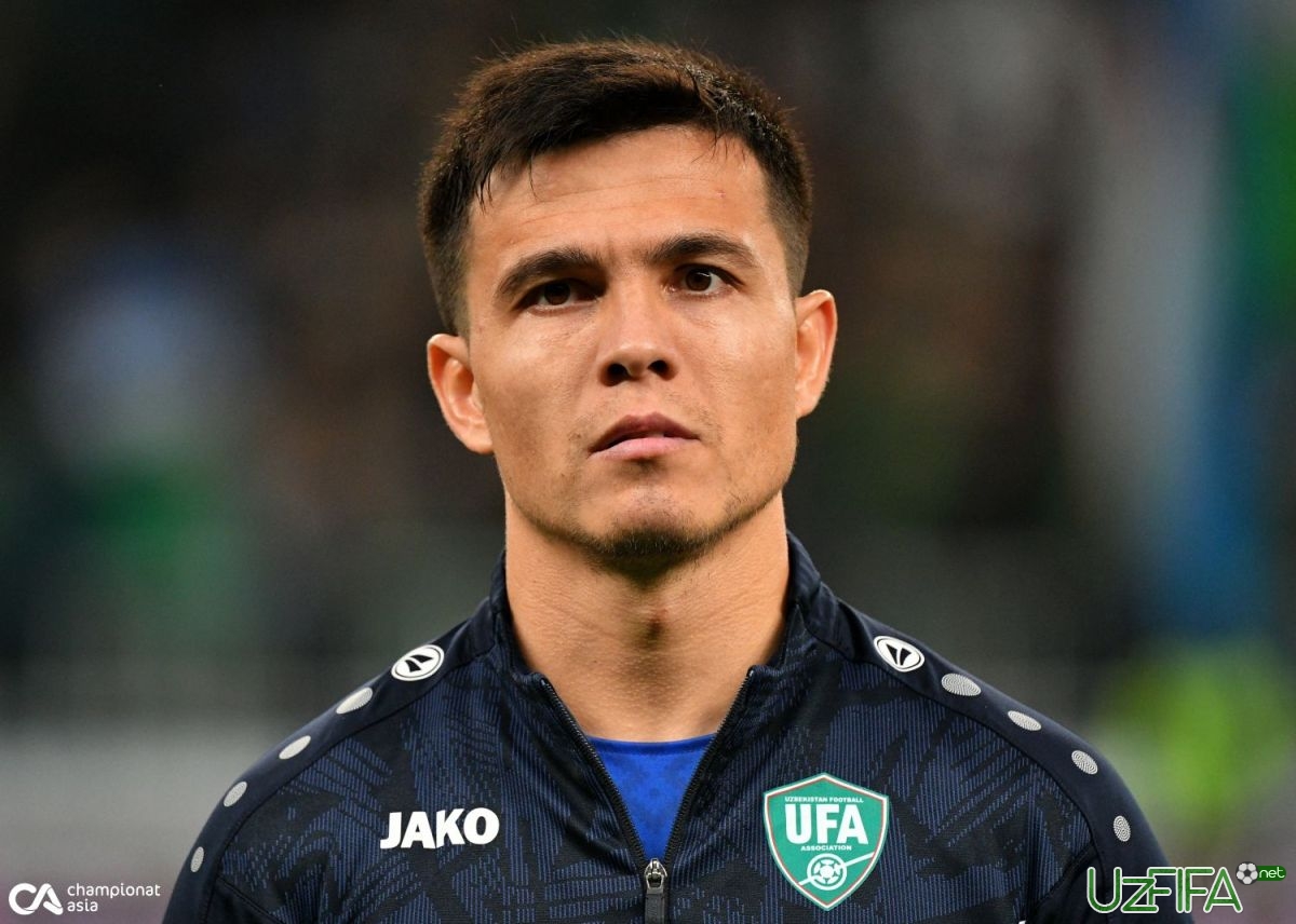 Azizbek Turg'unboev jarohati haqida gapirdi - uzfifa.net.