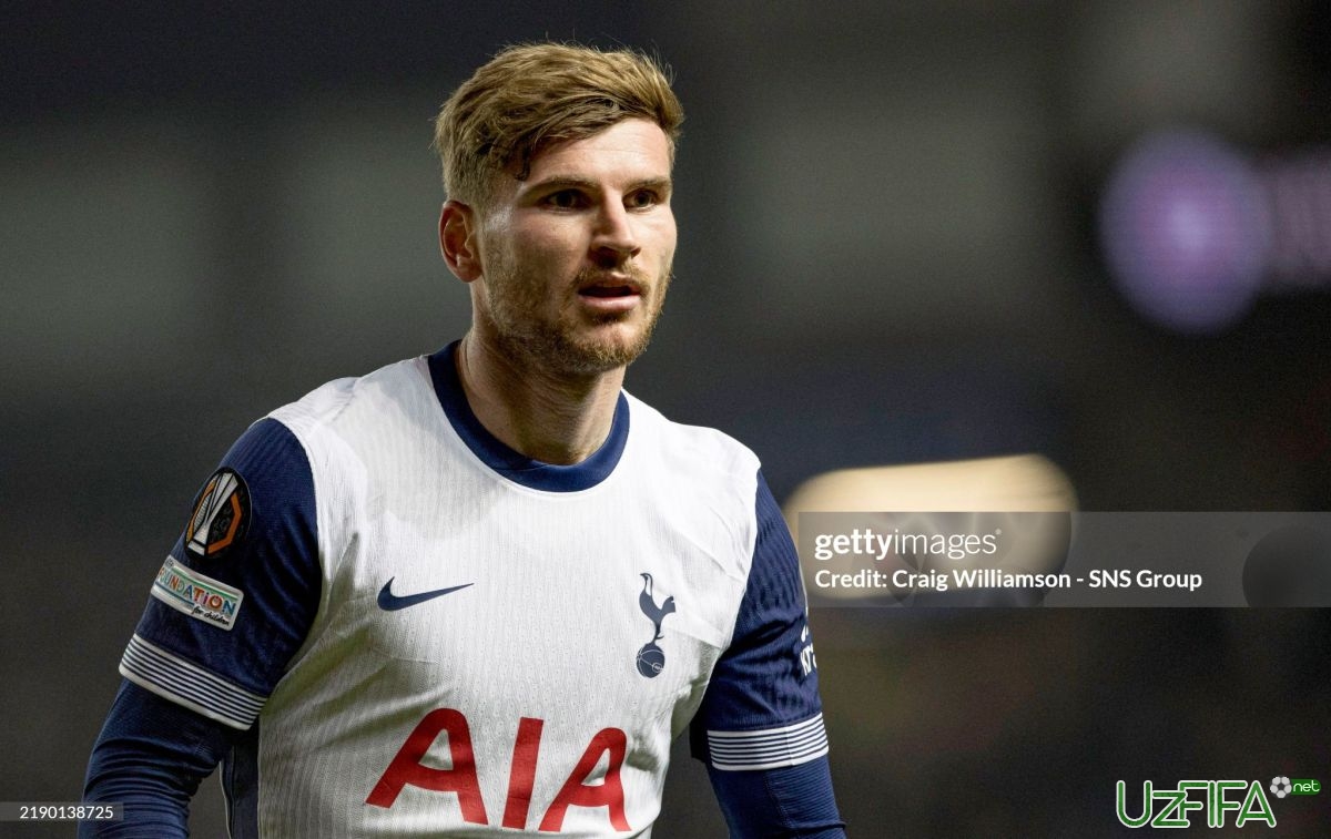                           "Tottenxem" Timo Vernerga qiziqish bildirmayapti. Futbolchi MLSga yo'l olishi mumkin		- uzfifa.net.