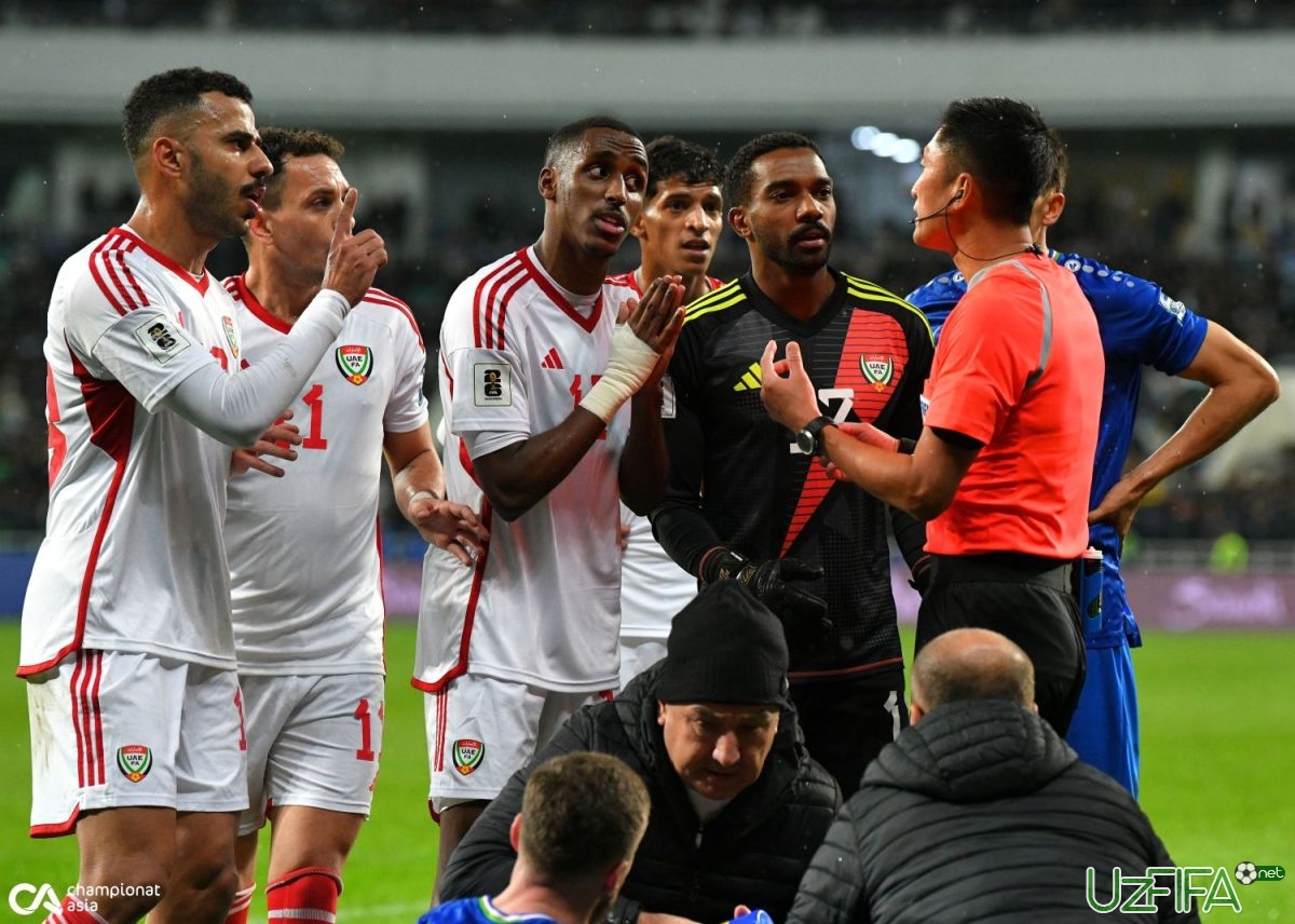 JCH saralash oldidan. BAA otni qamchilagan ko'rinadi - uzfifa.net.