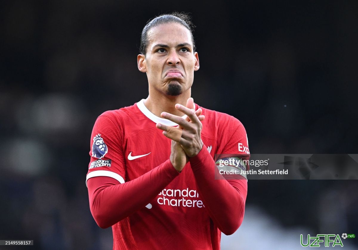 Virjil van Deyk uchun omadsiz ikki hafta - uzfifa.net.