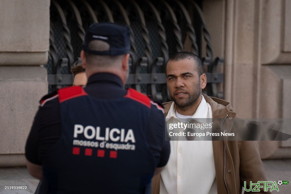 1 yil qamoqda o'tirgan Dani Alves oqlandi! - uzfifa.net.