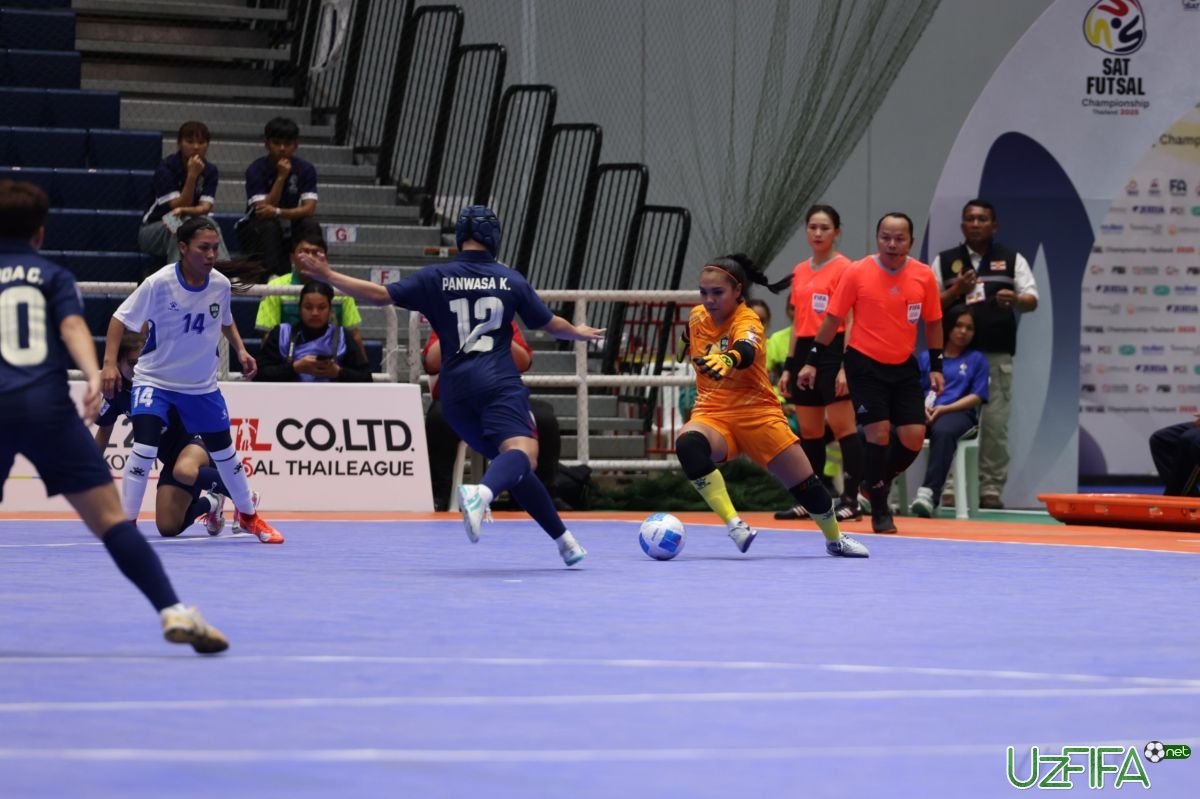                           O'zbekiston ayollar futzal termasi Tailandga imkoniyatni boy berdi 		- uzfifa.net.
