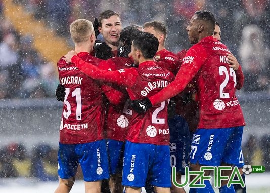                          "Orenburg" - CSKA. Fayzullaev zaxirada		- uzfifa.net.