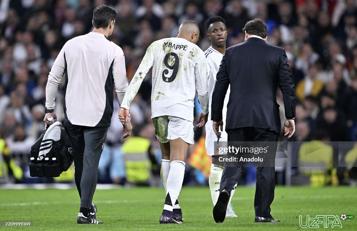                           Kilian Mbappening jarohati tafsilotlari malum		- uzfifa.net.