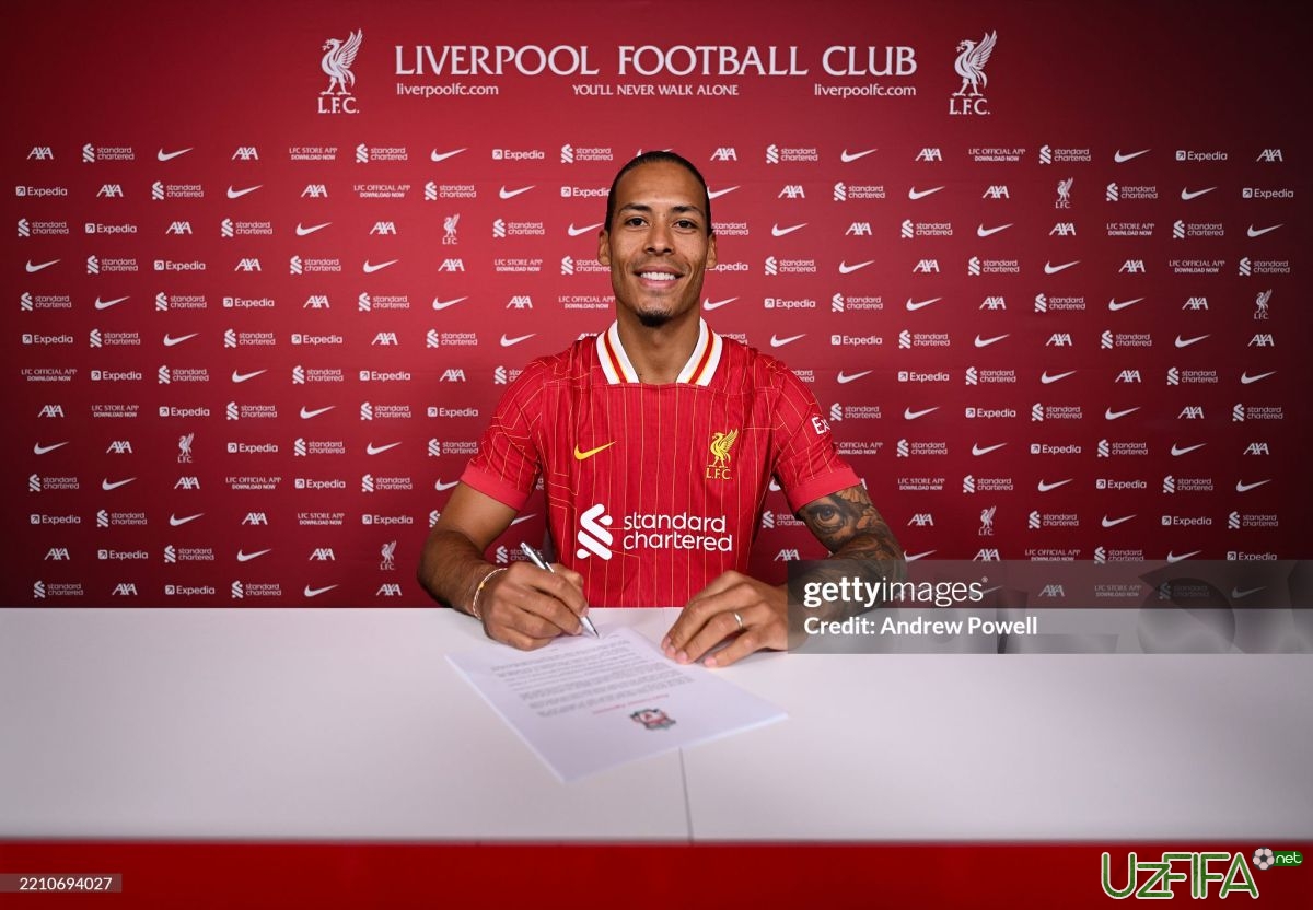                           Van Deyk "Liverpul" bilan shartnomasini uzaytirdi		- uzfifa.net.