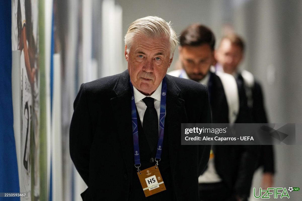 Anchelotti kelajagi haqidagi savolga javob berishni istamadi - uzfifa.net.