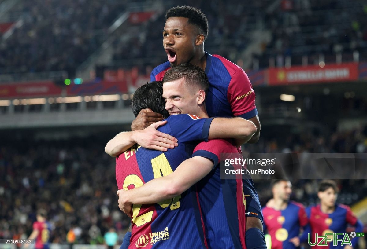 "Barsa" "Malorka"ga qarshi o'yinda TOP 5 ligalardagi rekordni o'rnatdi - uzfifa.net.