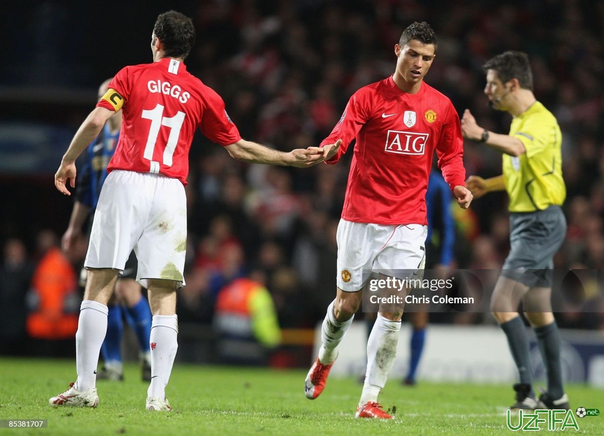 Rayan Giggz Ronalduning MYUdagi ilk yillarini esladi - uzfifa.net.