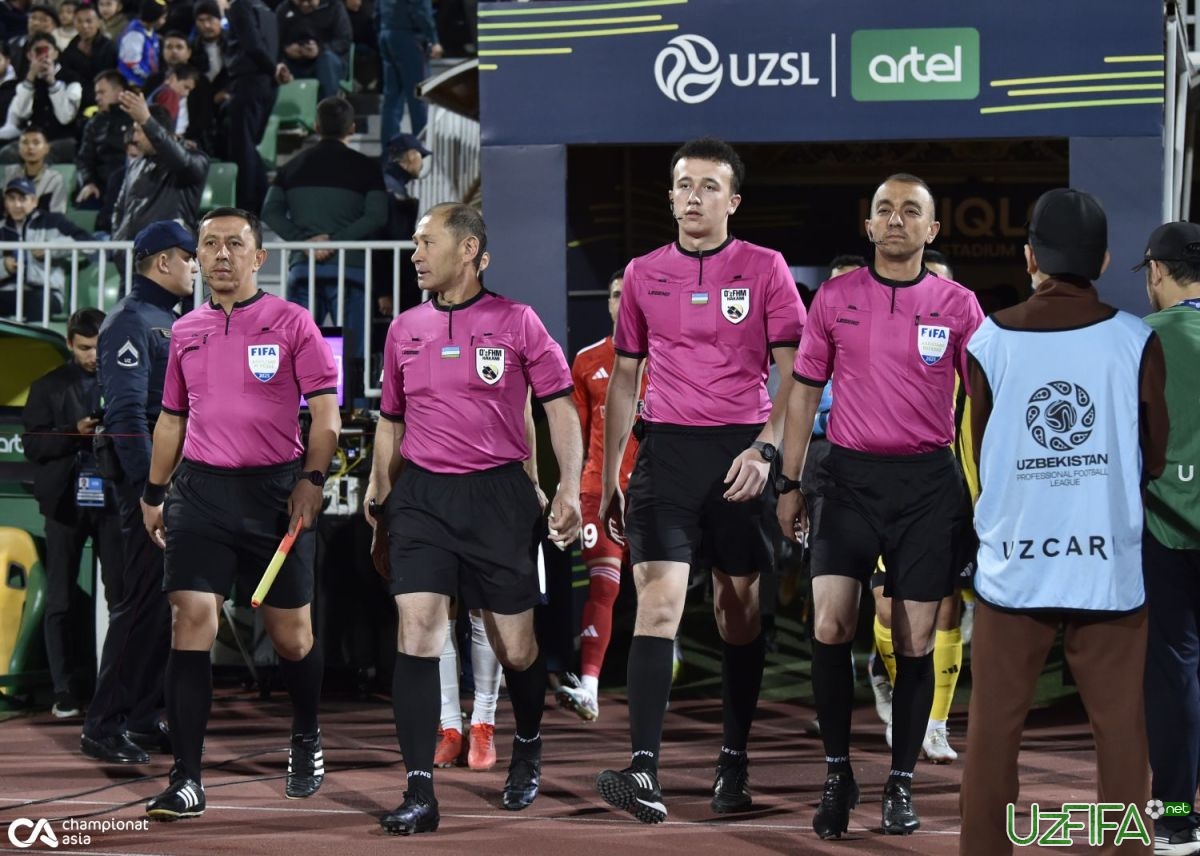                           Superliganing 8-turida ishlayigan hakamlar bilan tanishing		- uzfifa.net.