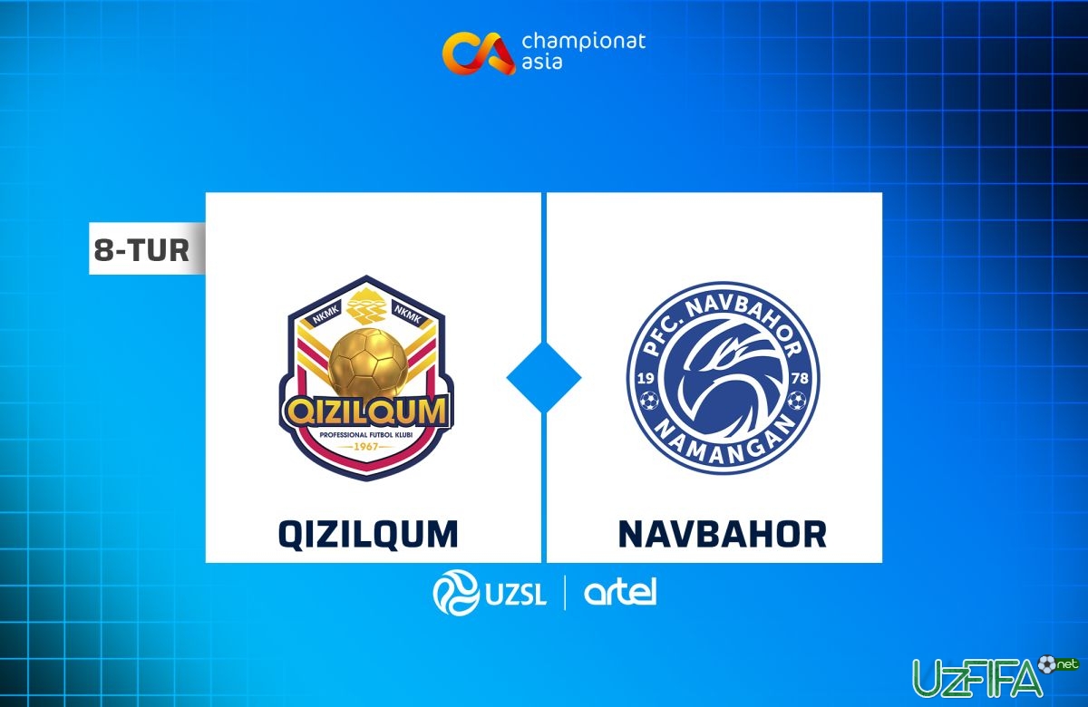                           Superliga. "Qizilqum" - "Navbahor" (matnli translyaciya)		- uzfifa.net.