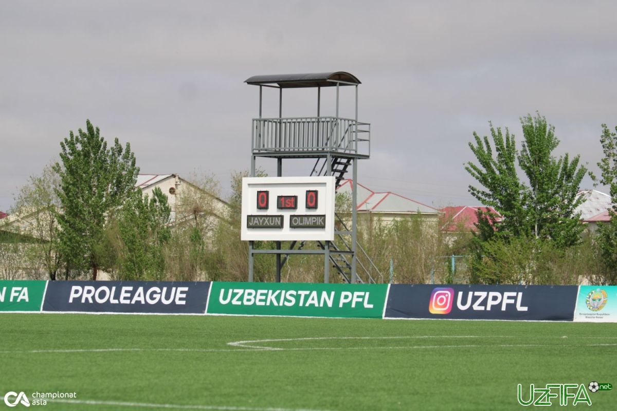                           Pro liga. "Jayxun" – Olimpik-MobiUz". Tarkiblar malum		- uzfifa.net.
