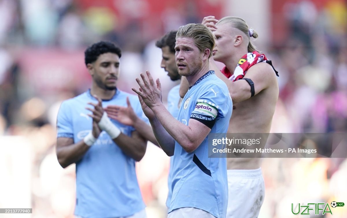                           De Bryuyne "Napoli"ga o'tishga rozi		- uzfifa.net.