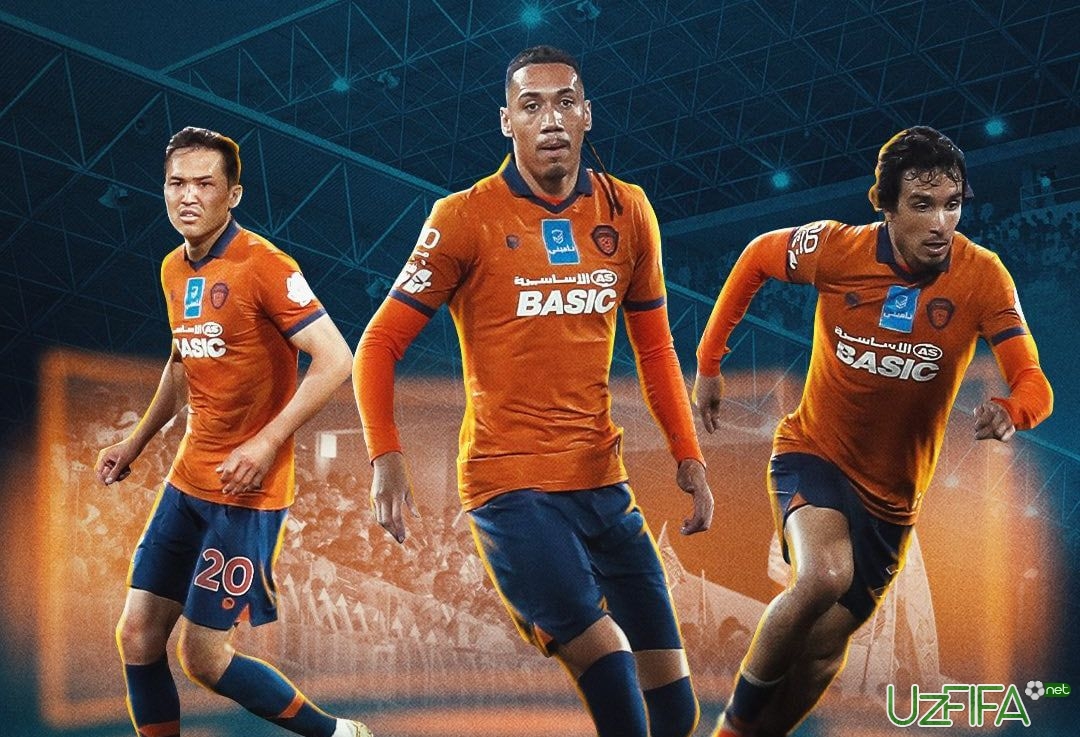                           "Al Fayha" - "Al Uxdud". Tarkiblar malum		- uzfifa.net.