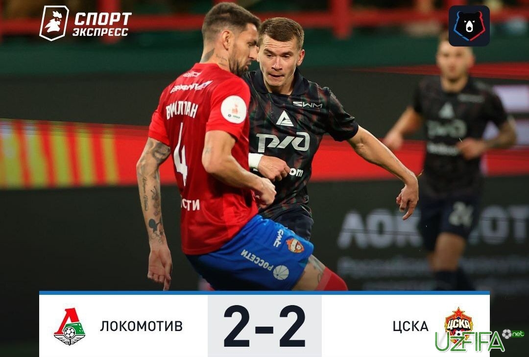                           CSKA mag'lubiyatdan qutilib qoldi, Fayzullaev zaxiradan maydonga tushdi		- uzfifa.net.