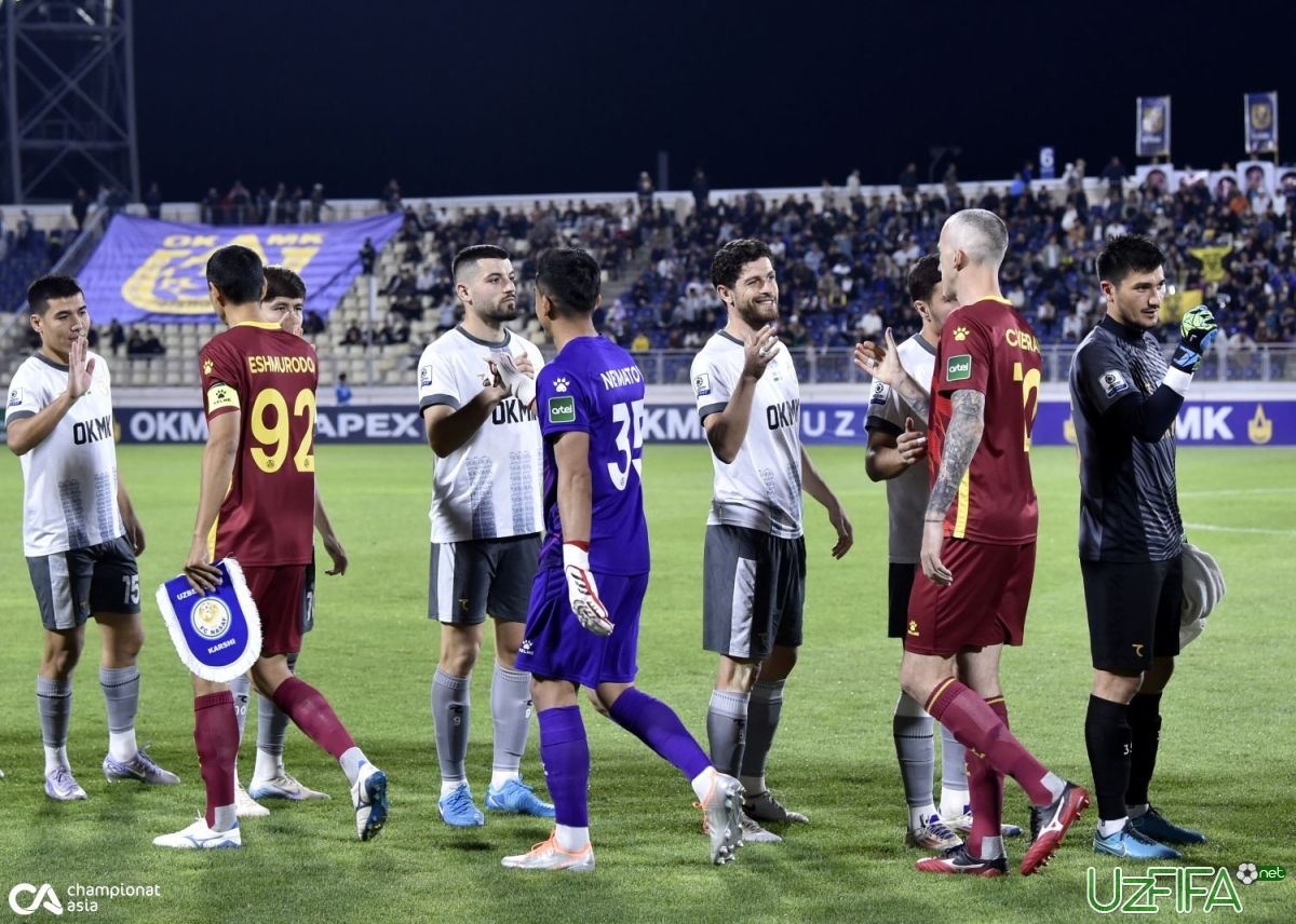                           Superliga. "Nasaf" – OKMK. Tarkiblar malum		- uzfifa.net.