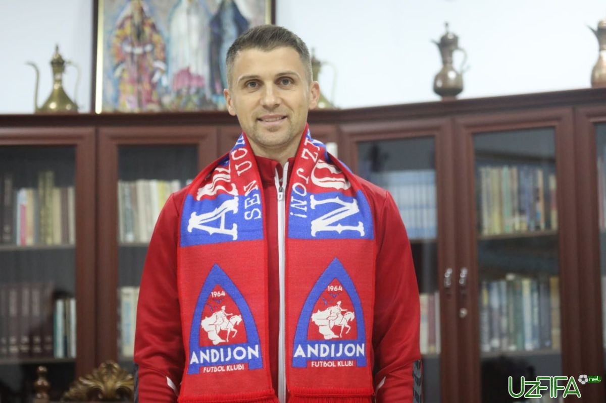                           Rasman: Mirzad Mexanovich "Andijon"ni tark etdi		- uzfifa.net.