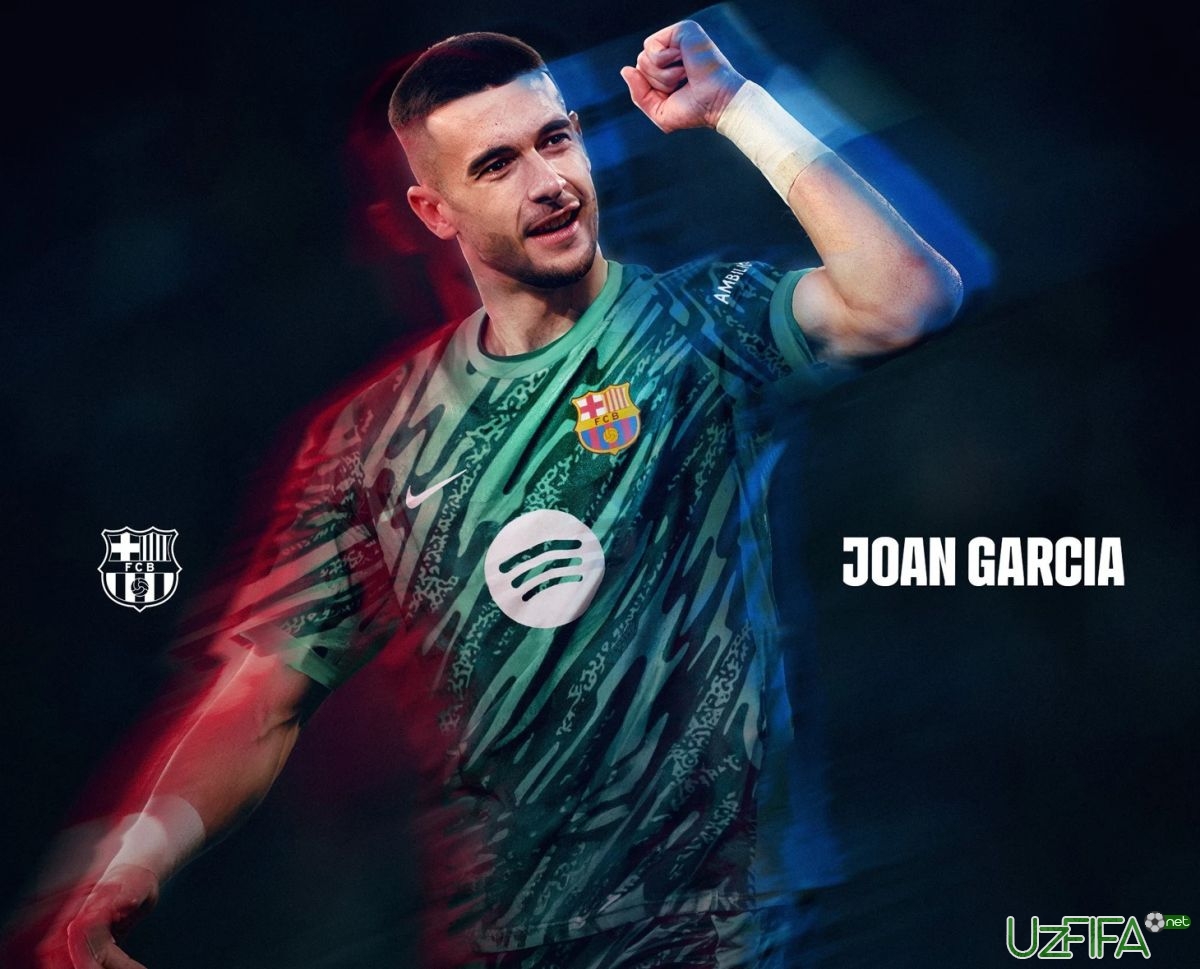 Rasman: Joan Garsiya - "Barselona" futbolchisi - uzfifa.net.