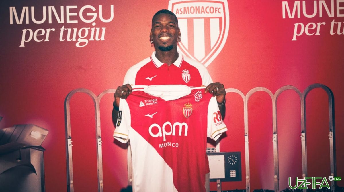                           Rasman: Pol Pogba - "Monako" futbolchisi!		- uzfifa.net.