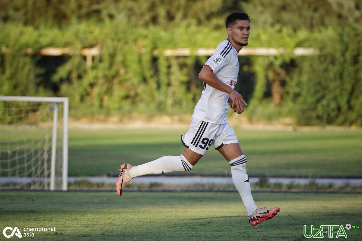 Rasman: Ulug'bek Hoshimov – "Dinamo" futbolchisi - uzfifa.net.