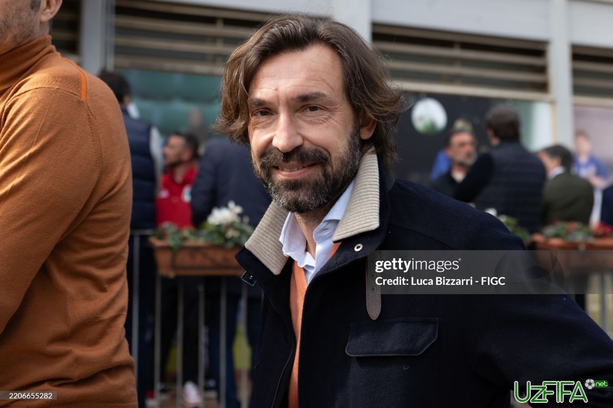 Andrea Pirlo Dubay jamoasi bosh murabbiyi etib tayinlandi - uzfifa.net.