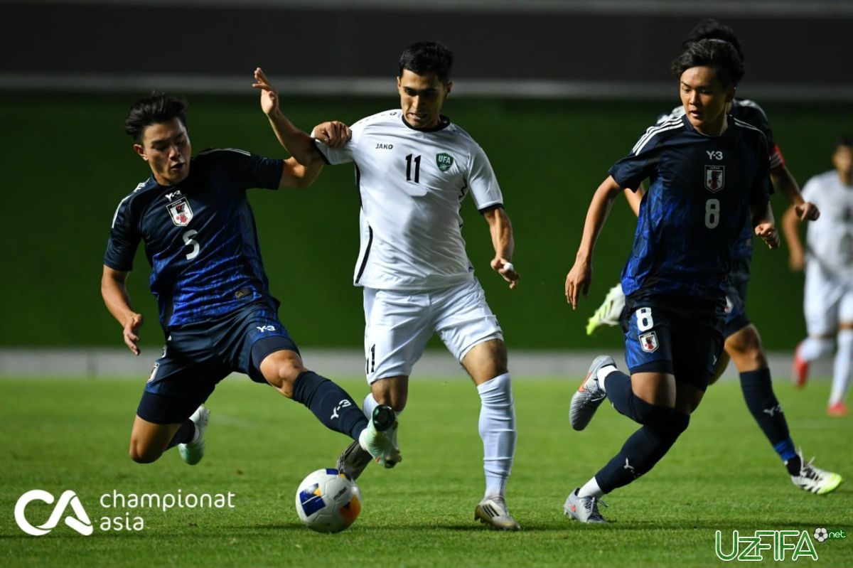 Video U-23. O'zbekiston – Yaponiya 0:2 - uzfifa.net.