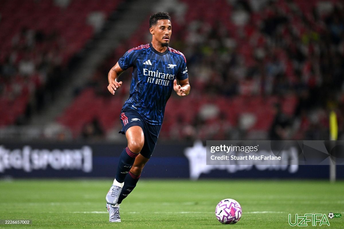 "Arsenal" Saliba bilan shartnomani uzaytirish jarayonini tezlashtirdi - uzfifa.net.
