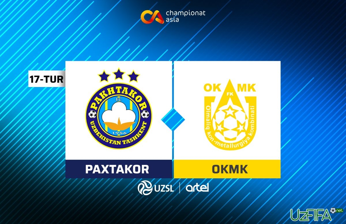               Live&nbsp;            Superliga. "Paxtakor" – OKMK (matnli translyaciya)		- uzfifa.net.