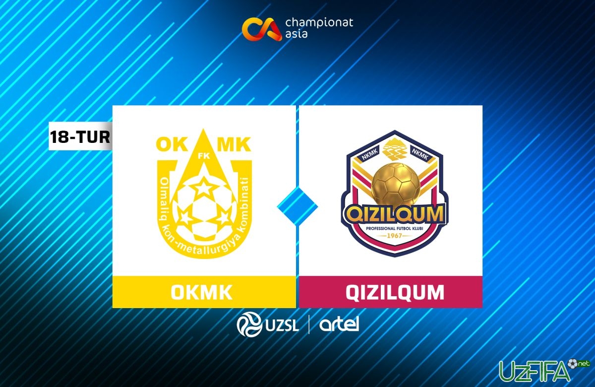               Live&nbsp;            Superliga. OKMK - "Qizilqum" (matnli translyaciya)		- uzfifa.net.
