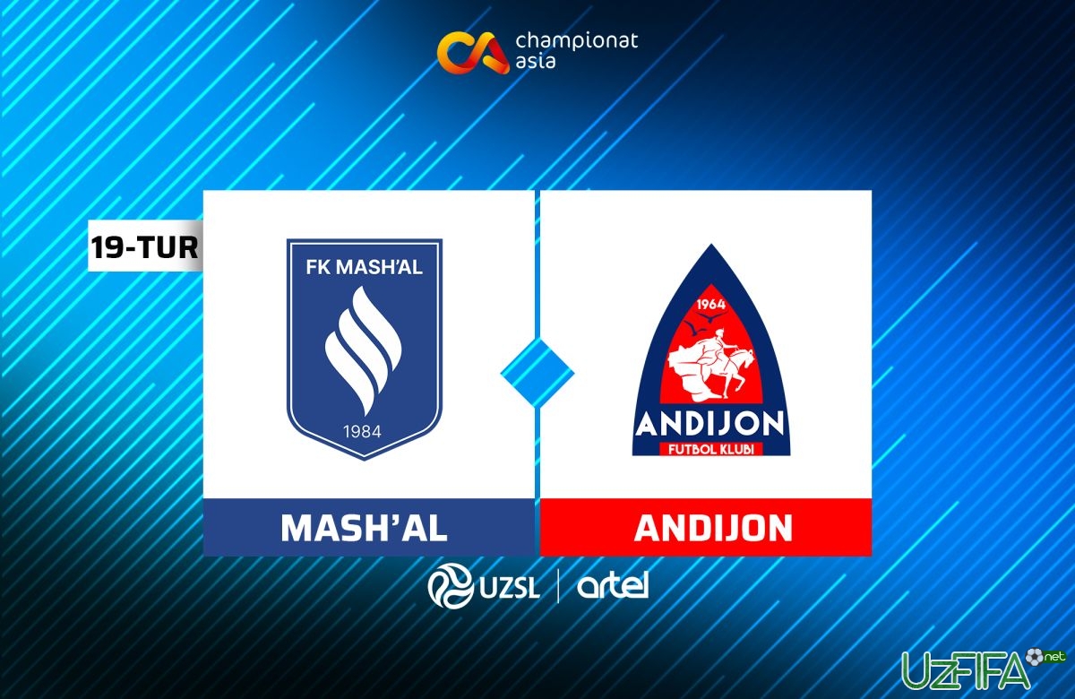 Superliga. "Andijon" safarda "Mashal"ga yutqazdi - uzfifa.net.