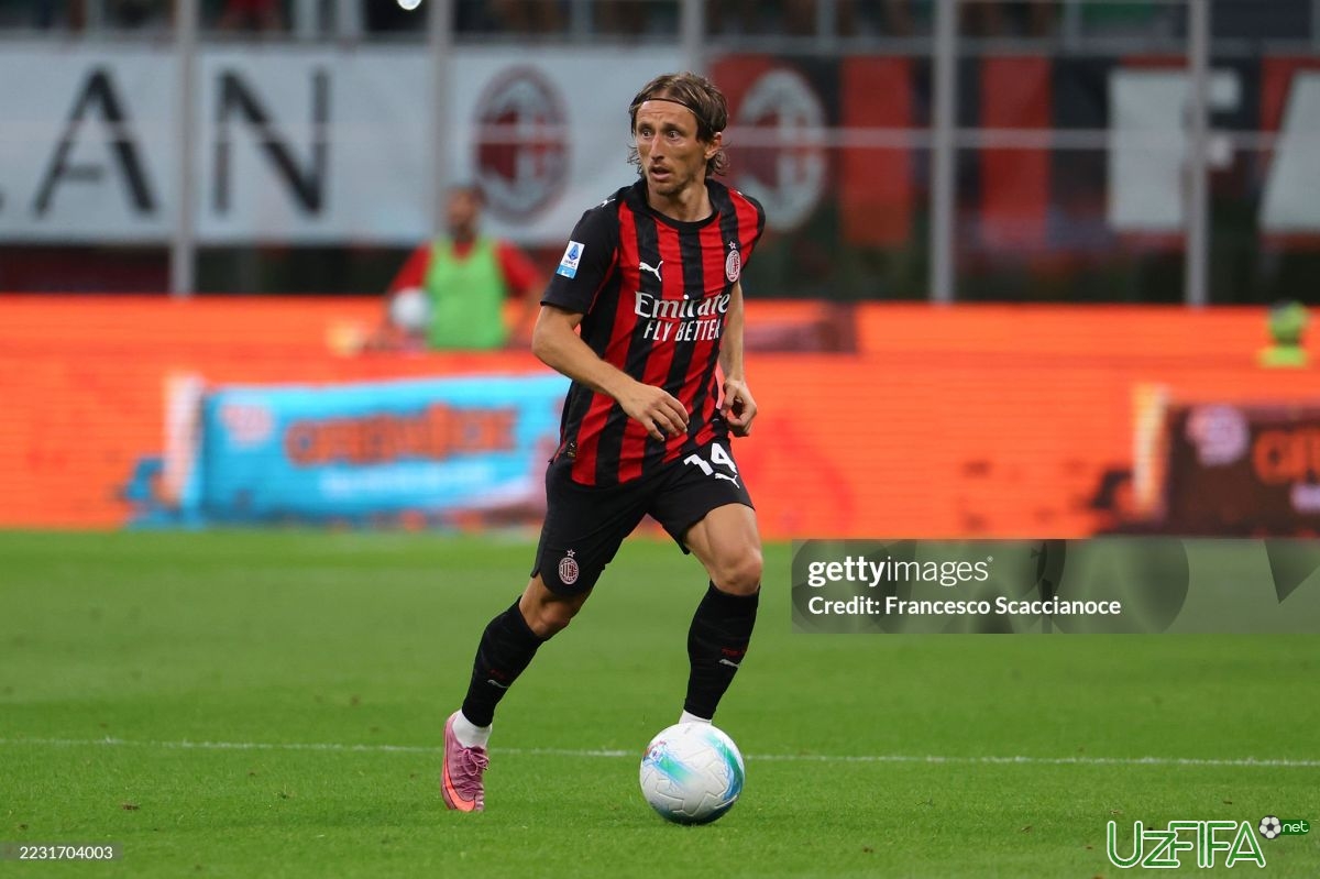 Modrich A Seriya rekordini o'rnatdi - uzfifa.net.