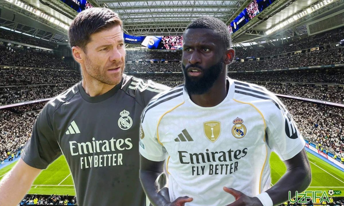 Xabi Alonso Ryudigerning jismoniy holati haqida to'xtaldi - uzfifa.net.