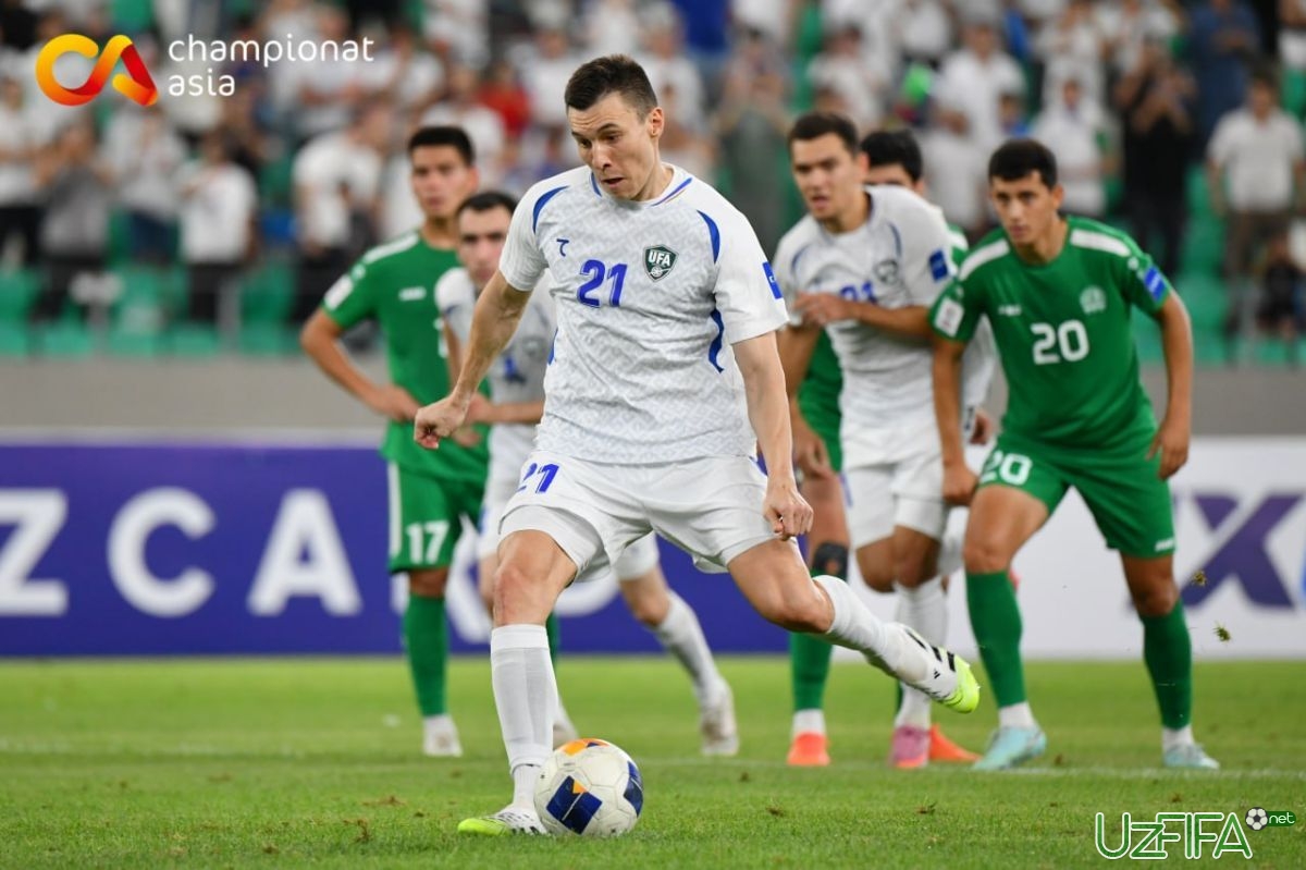 Igor Sergeev milliy jamoa tarixidagi to'purarlar orasida oltinchi o'ringa ko'tarilib oldi - uzfifa.net.