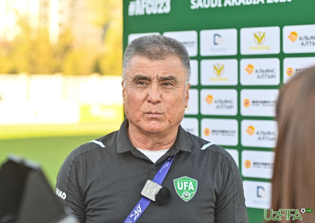                           Ravshan Haydarov: "Butun o'yin davomida ustunlikka ega bo'ldik, to'pni nazorat qildik"		- uzfifa.net.