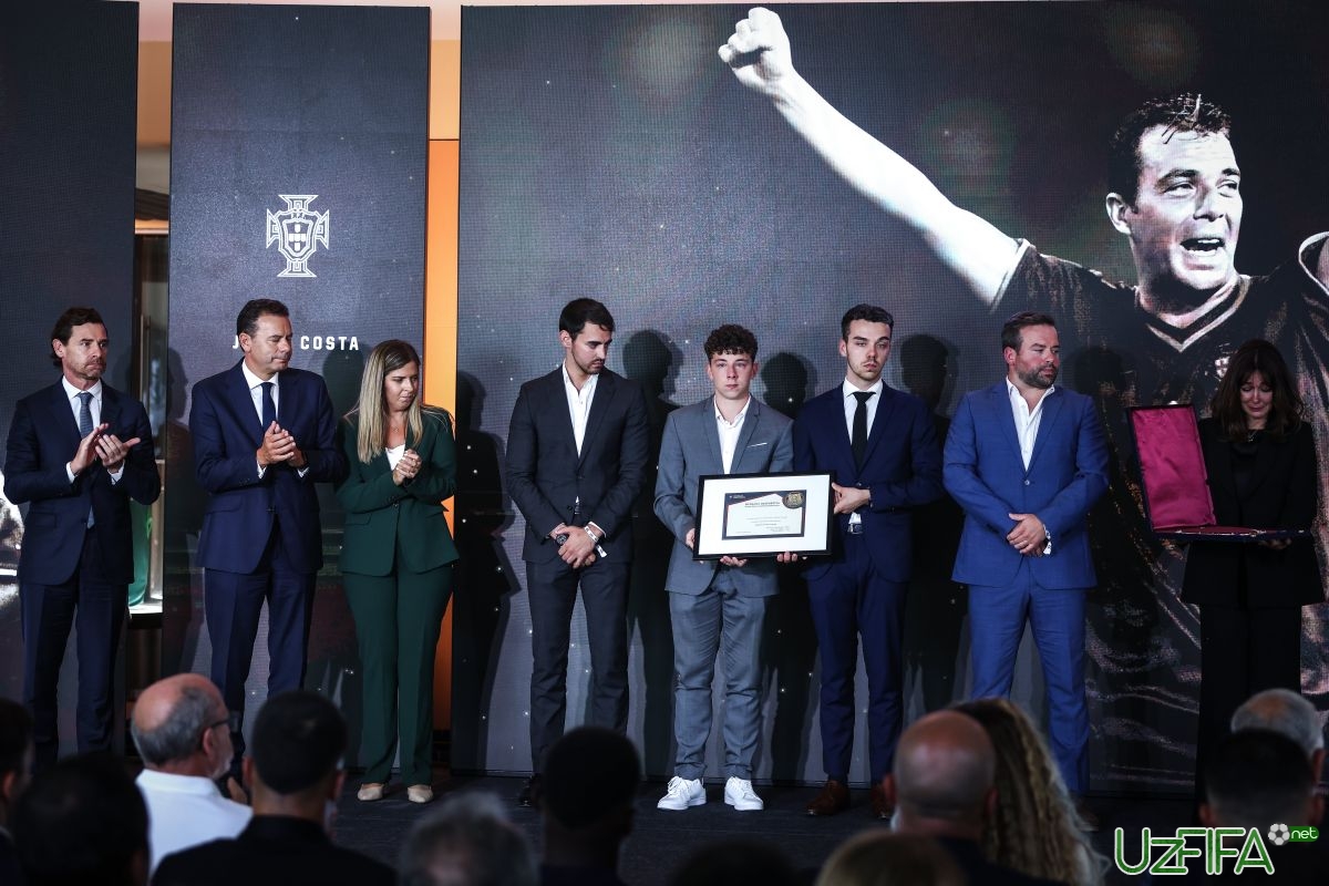 Portugaliya prezidenti marhum Diogu Jotani orden bilan taqdirladi - uzfifa.net.