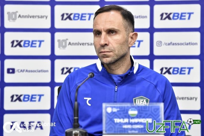 Timur Kapadze: "Sergeevdek hujumchimiz borligidan xursandman" - uzfifa.net.