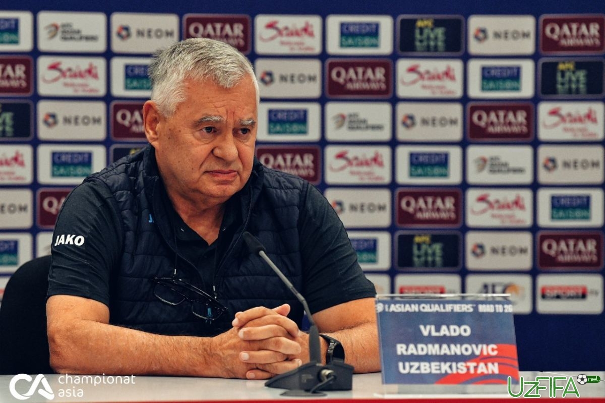                          Vlado Radmanovich: "Afsuski, Katanecning hozirgi holati yaxshi emas"		- uzfifa.net.