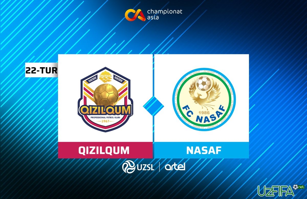                           "Qizilqum" - "Nasaf" 0:0 (Matnli translyaciya)		- uzfifa.net.