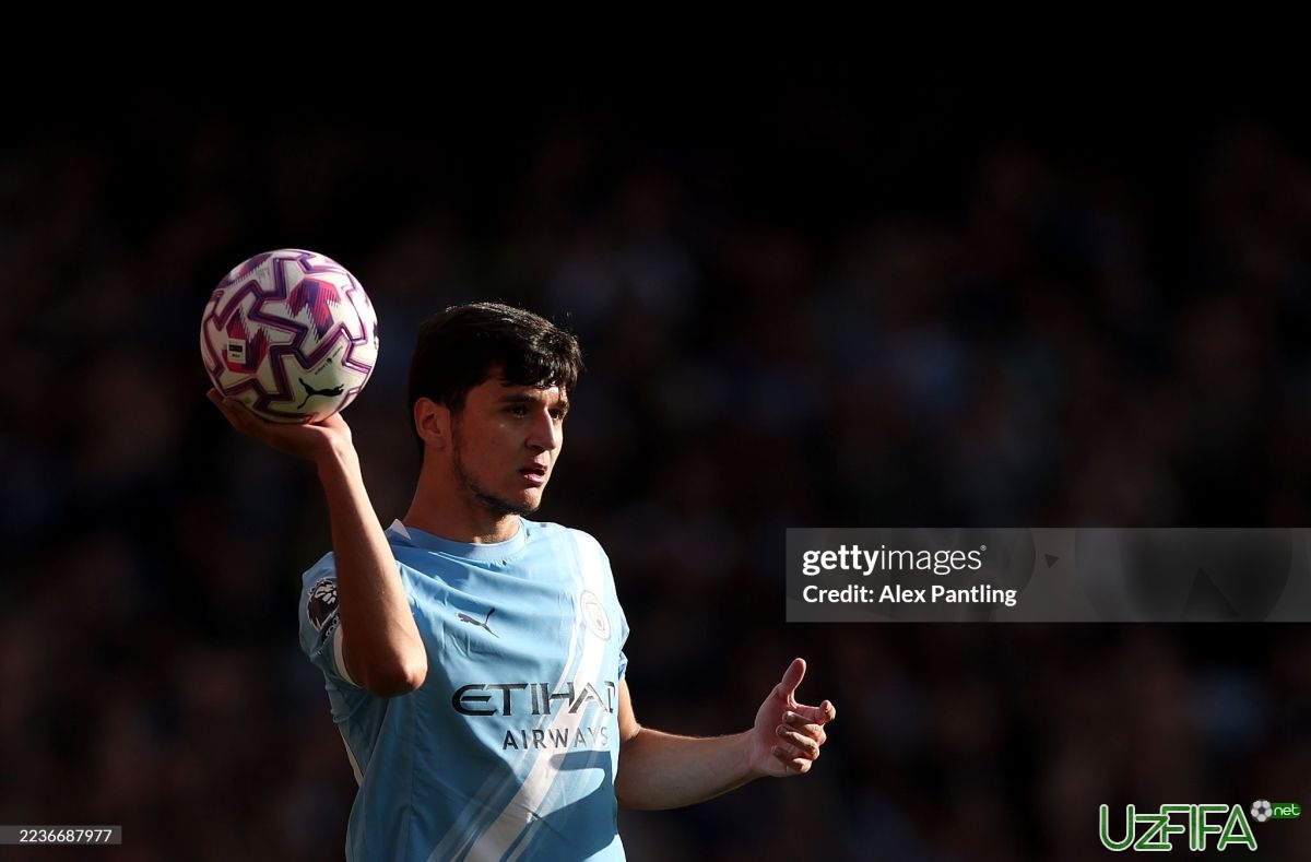                           Gvardiola: "Husanovning o'yinidan qoniqish hosil qilyapman"		- uzfifa.net.