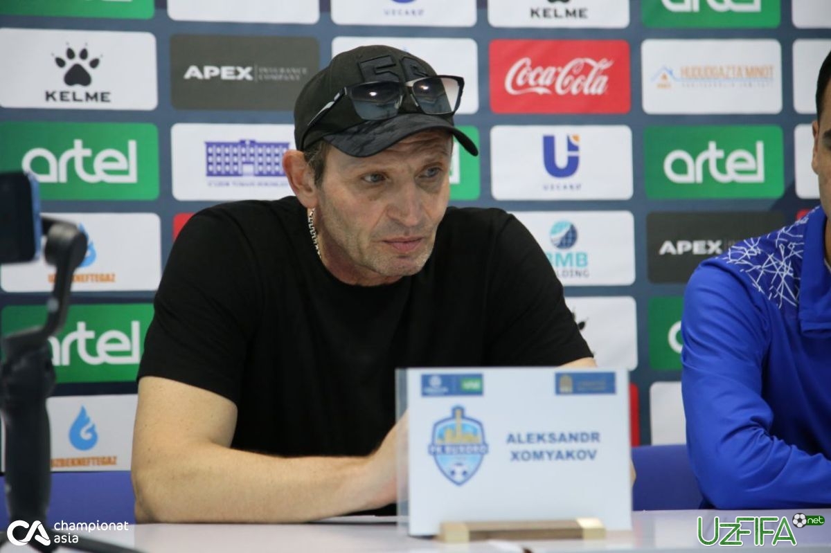                           Aleksandr Xomyakov: "Bizga tetiklik etishmadi"		- uzfifa.net.