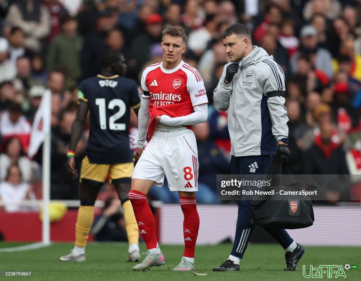                           "Arsenal" sardorining jarohati haqida malumot berdi		- uzfifa.net.