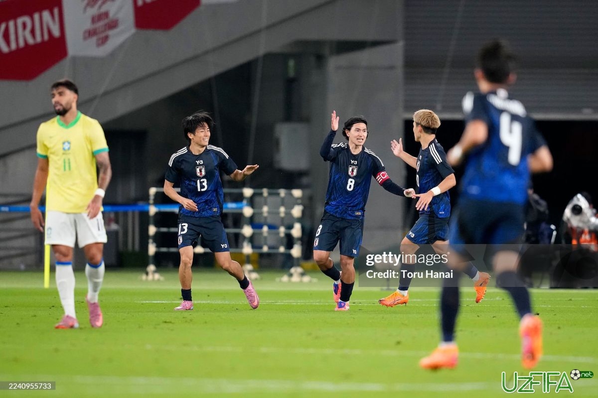 Yaponiya Braziliyaning dodini berdi - uzfifa.net.