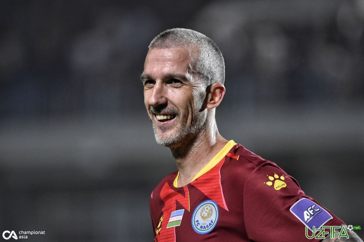 Dragan Cheran O'zbekiston chempionatida yubiley golini urdi - uzfifa.net.