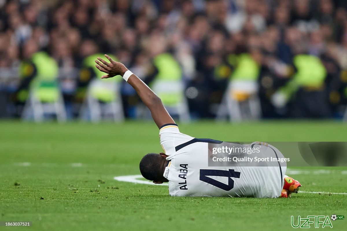 Alaba yana jarohat oldi - uzfifa.net.