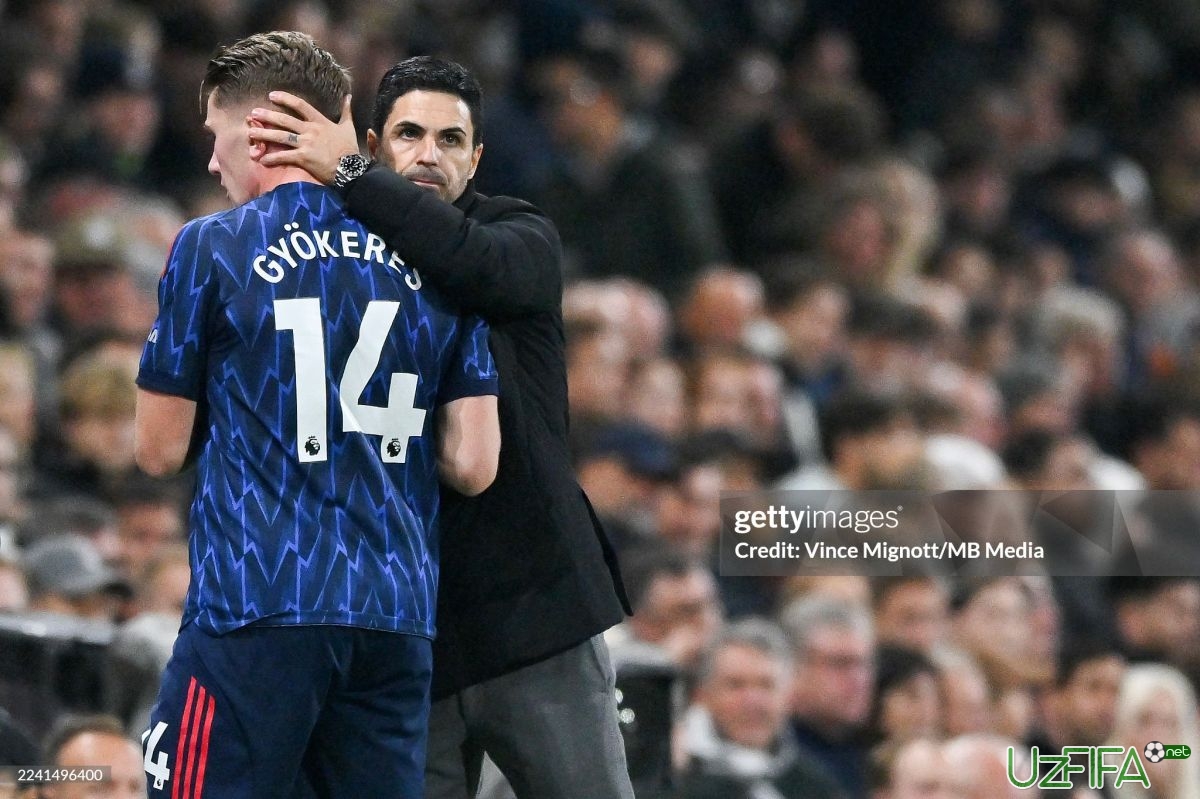 Arteta Gyokeresh "Arsenal" uchun foydali ekanligi haqida gapirdi - uzfifa.net.