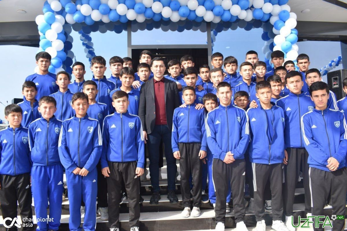Qashqadaryo futbol akademiyasi foydalanishga topshirildi - uzfifa.net.