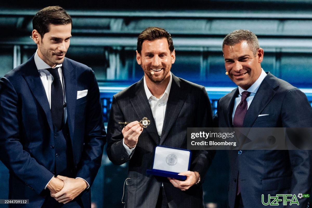 Mayami meri Messiga shahar kalitini topshirdi - uzfifa.net.