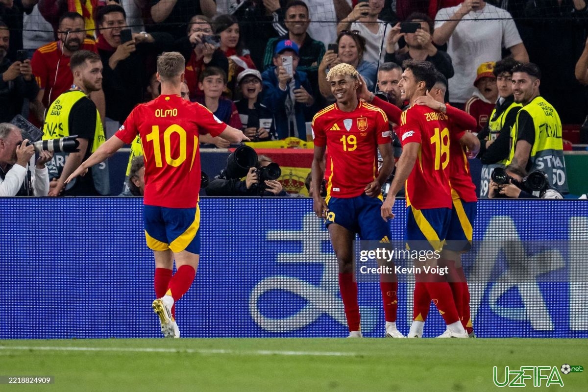 Ispaniyaning Gruziya va Turkiyaga qarshi bahslar uchun qaydnomasi malum qilindi - uzfifa.net.