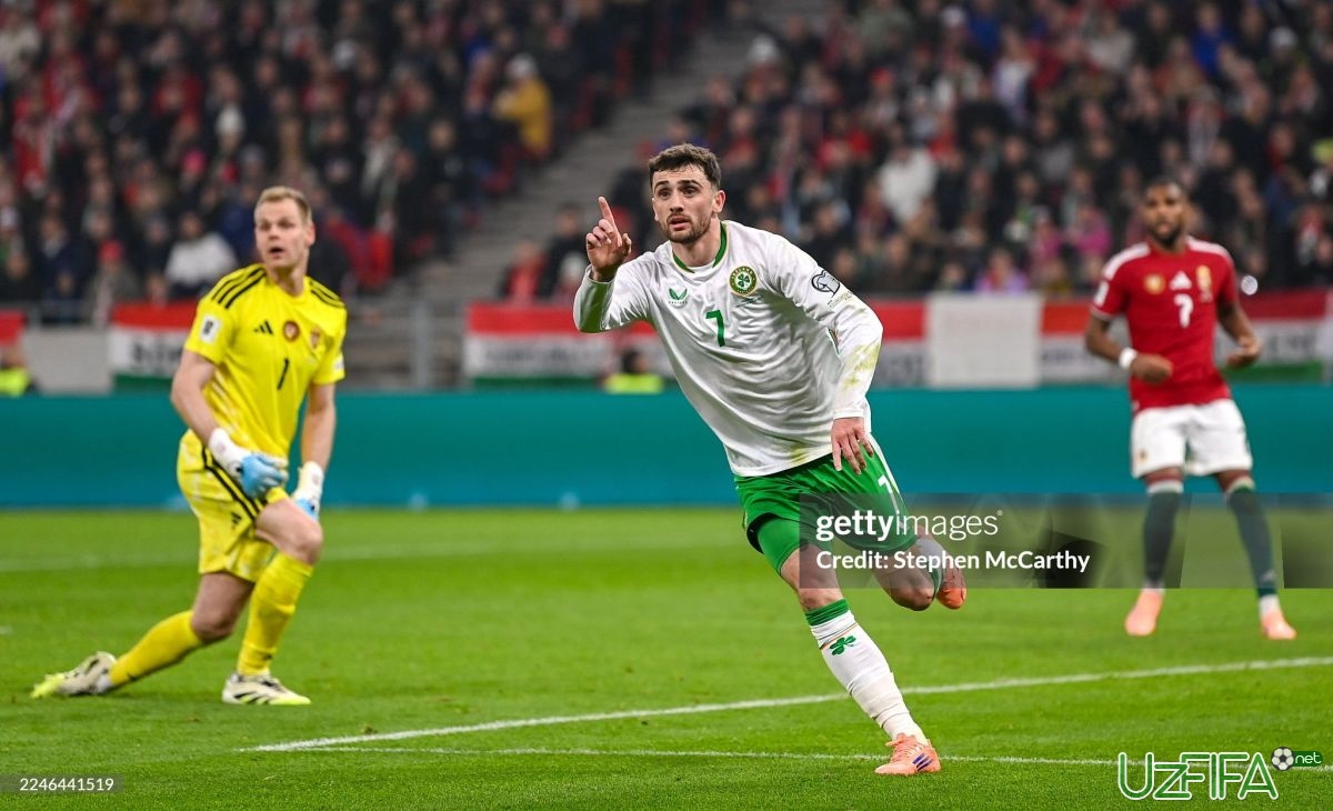 Parrott Irlandiya terma jamoasining noyob o'yinchisiga aylandi - uzfifa.net.